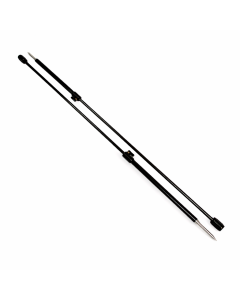 Jag Prolite Black Ultralite Storm Pole Front Ext | "44-55"