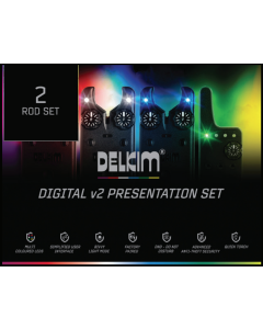 Delkim TXI-D V2 2 Rod Presentation Set