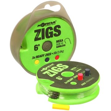 Korda Ready Tied Zig Rigs
