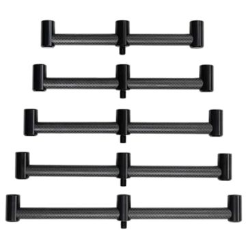 Century Carbon Stealth Chunky Treble Buzz Bar | 3 Rod Carbon Buzz Bar