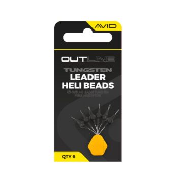 Avid Outline Tungsten Leader Heli Beads