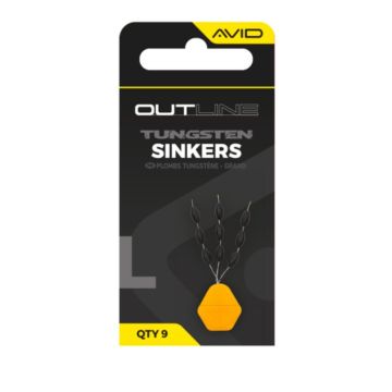 Avid Outline Tungsten Sinkers Large