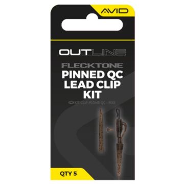 Avid Outline Flecktone Pinned QC Lead Clip Kit
