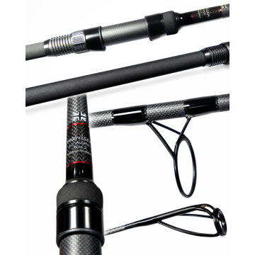 Harrison Aviator Plus 2 Rod | Raven Build | Red Tippets | Full Shrink | Vortex Air Guides