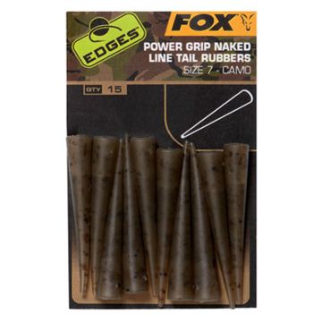 Fox Edges Camo Power Grip Naked Line Tail Rubbers