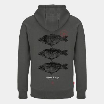 Kumu 3 Kings Hoodie Grey