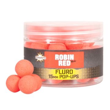 Dynamite Baits Robin Red Fluro Pop-Ups 15mm