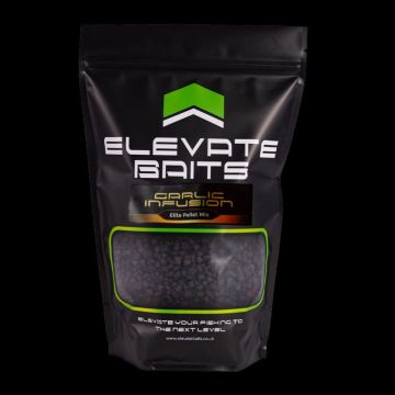 Elevate Baits Garlic Infusion Elite Pellet Mix  | 1kg