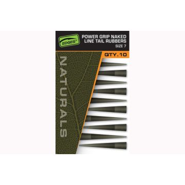 Fox Naturals Power Grip Naked Line Tail Rubbers Size 7