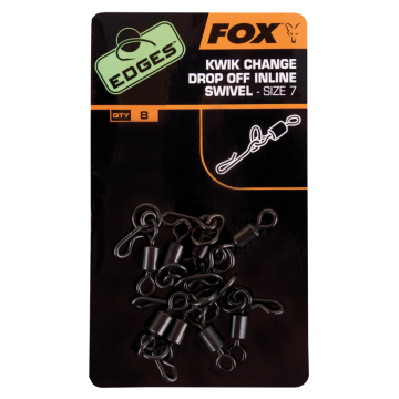 Fox Edges Kwik Change Inline Swivel Size 7 x8