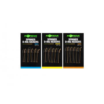 Korda Spinner D-Rig Kickers | Green/Brown