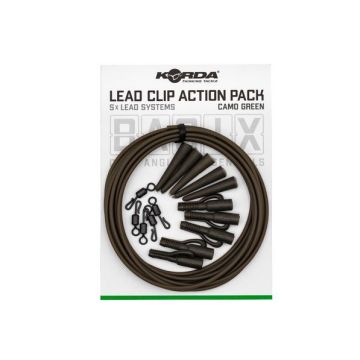 Korda Basix Lead Clip Action Pack
