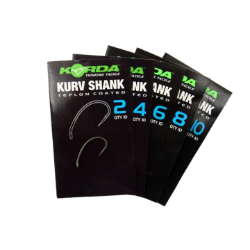 Korda Kurv Shank Hook 