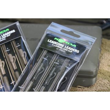 Korda QC Hybrid Lead Clip Leadcore Leaders