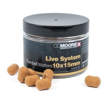 CC Moore Live System Dumbell Wafter Hook Baits 10x15mm