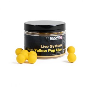 CC Moore Live System 14mm Yellow Pop Ups