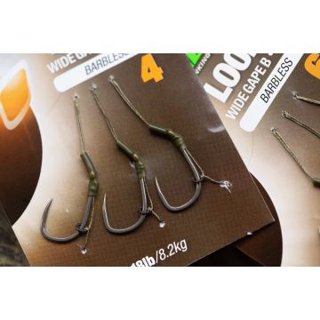 Korda Wide Gape X DF Loops Ready Tied Rigs