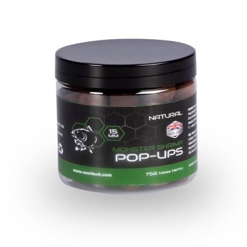 Nash Bait Monster Shrimp Pop Ups Natural