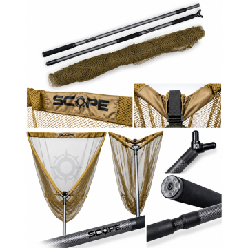 Nash Scope Ops Sawn Off Retract Landing Net | 42"