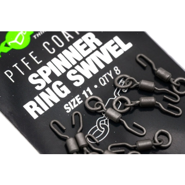 Korda PTFE Spinner Ring Swivels Size 11