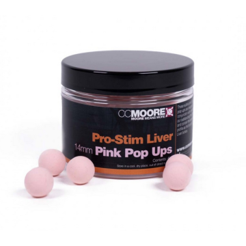 CC Moore Pro Stim Liver Pink Pop Ups 14mm