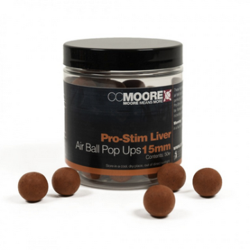 CC Moore Pro Stim Liver Air Ball Pop Ups 15mm