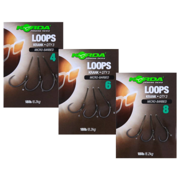 Korda Krank Loops Ready Tied Rigs