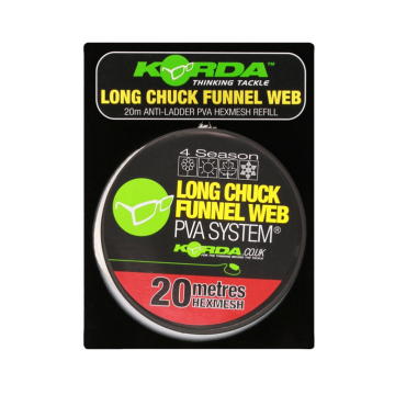 Korda Long Chuck Funnel Web 20m Hexmesh