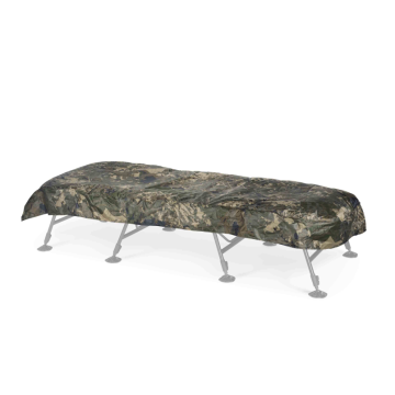 Nash Indulgence Waterproof Bedchair Cover Camo Wide