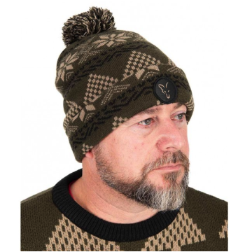 Fox Festive Bobble Hat 