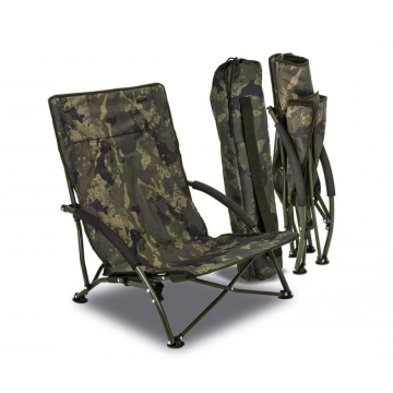 Solar Undercover Foldable Low Easychair Camo