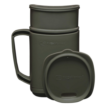 RidgeMonkey Fishing ThermoMug DLX Brew Set Green