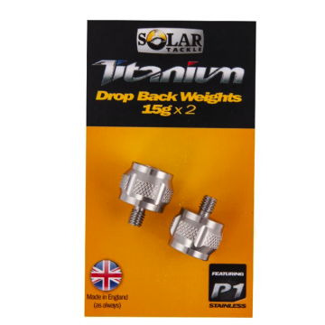 Solar Indicator Drop Back Weights 15G