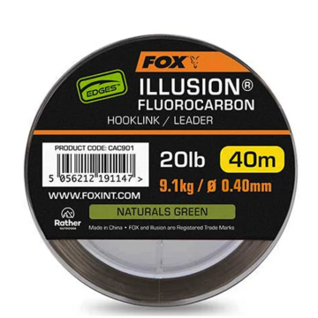 Fox Illusion Fluorocarbon Naturals Green 40m