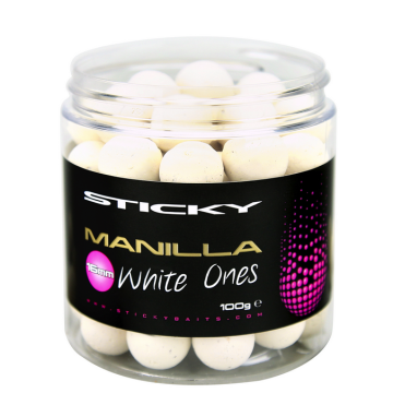 Sticky Baits Manilla White Ones Pop Ups