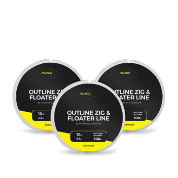 Avid Outline Zig and Floater line 12LB 100m