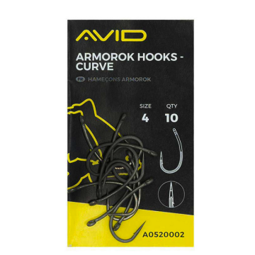 Avid Carp Armorok Curve Hooks Barbed