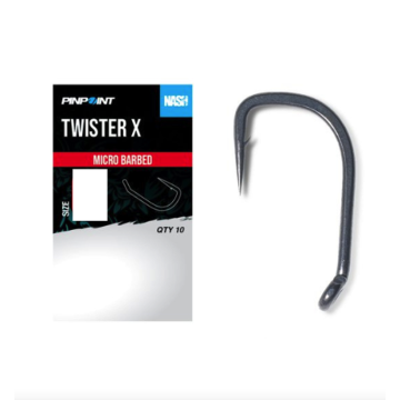 Nash Pinpoint Twister X Hooks