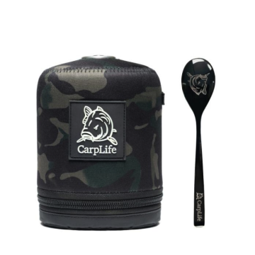 Carplife Camo Gas Canister and Spoon