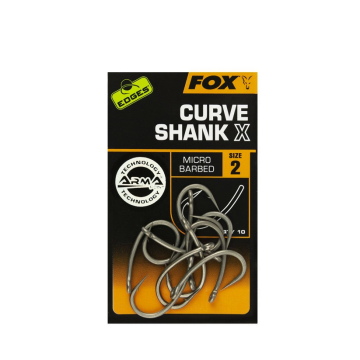 Fox Curve Shank X Micro Barbed Hooks