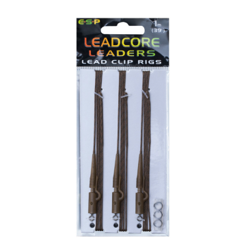 ESP Leadcore Leaders Lead Clip Rigs
