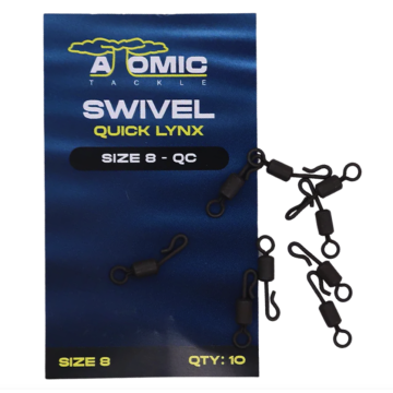 Atomic Tackle Quick Lynx Swivel Size 8