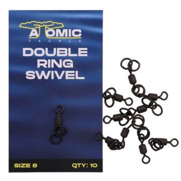 Atomic Tackle Double Ring Swivel