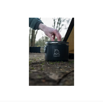 Carplife Night Forge Saucepan & Spatula