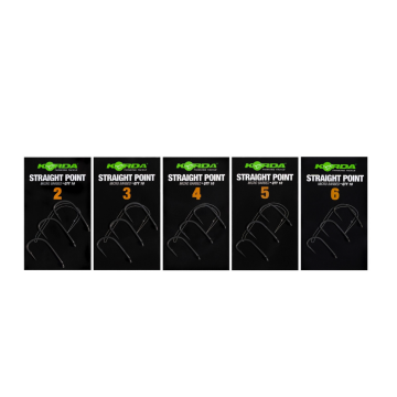 Korda Straight Point Hooks 