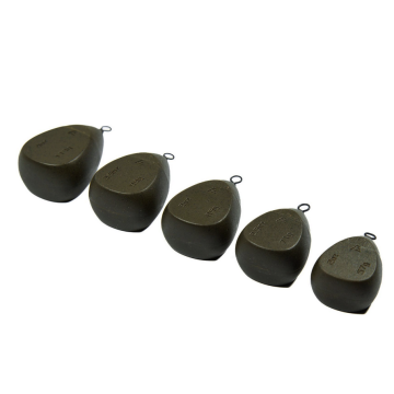 Evolve Tackle Flat Pear Swivel Weight