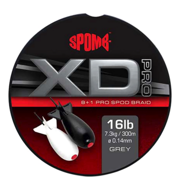 Spomb XD Pro Braid Grey 8+1 0.14mm 16lbs