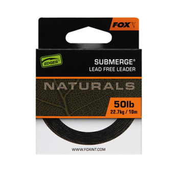 Fox Naturals Submerge Lead Free Leader 10m - 50lb/22.7k