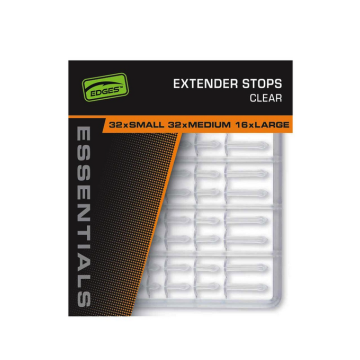 Fox Edges Extender Stops x 2 Clear