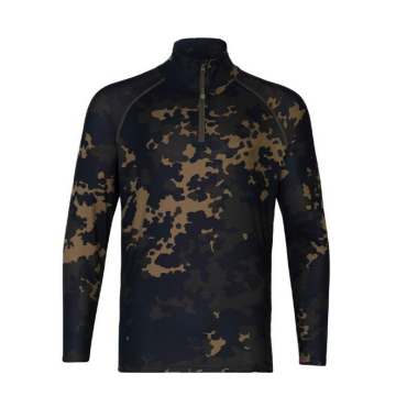 Korda Kool UPF Zip Jersey Dark Kamo